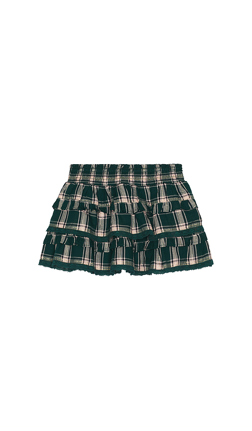 LoveShackFancy Kids Billie Skirt in Green. 2. Also