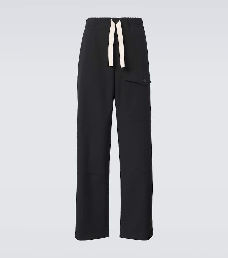 Wool sweatpants