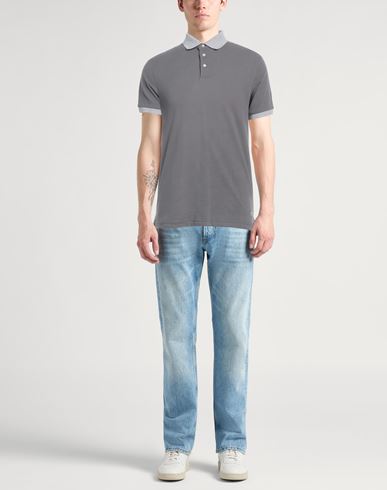 Man Polo shirt Grey