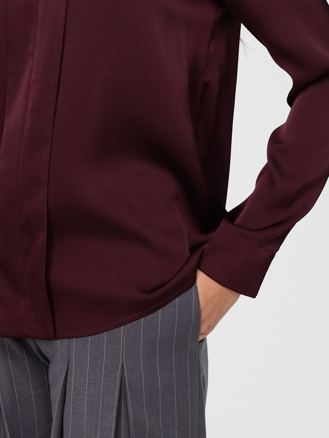 Top Woman color Burgundy