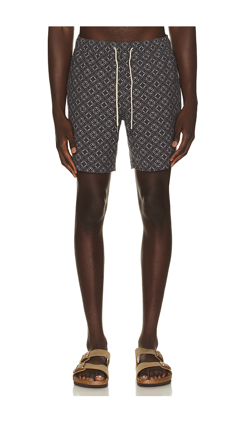 Fair Harbor Bayberry Swim Trunk in Charcoal. M. Also in S, L, XL/1X