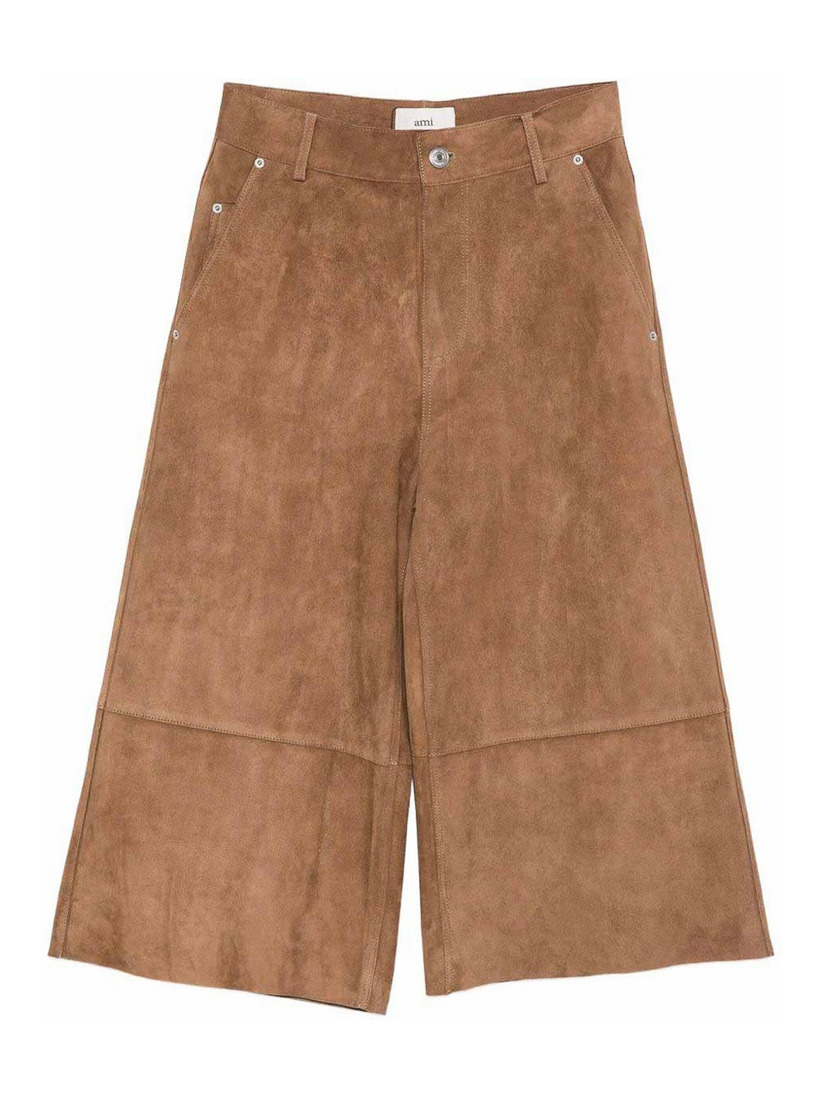 Suede Leather Trousers