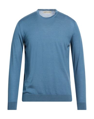 Garments Man Sweater Slate blue Size 44 Merino Wool