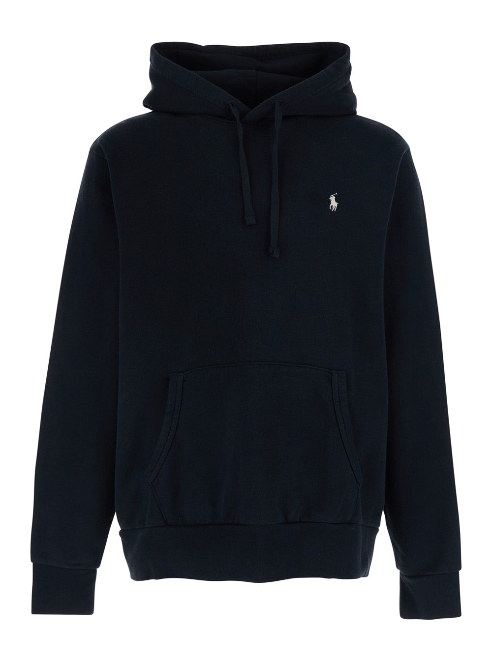 Pony Logo Hoodie Sweatshirt — Black