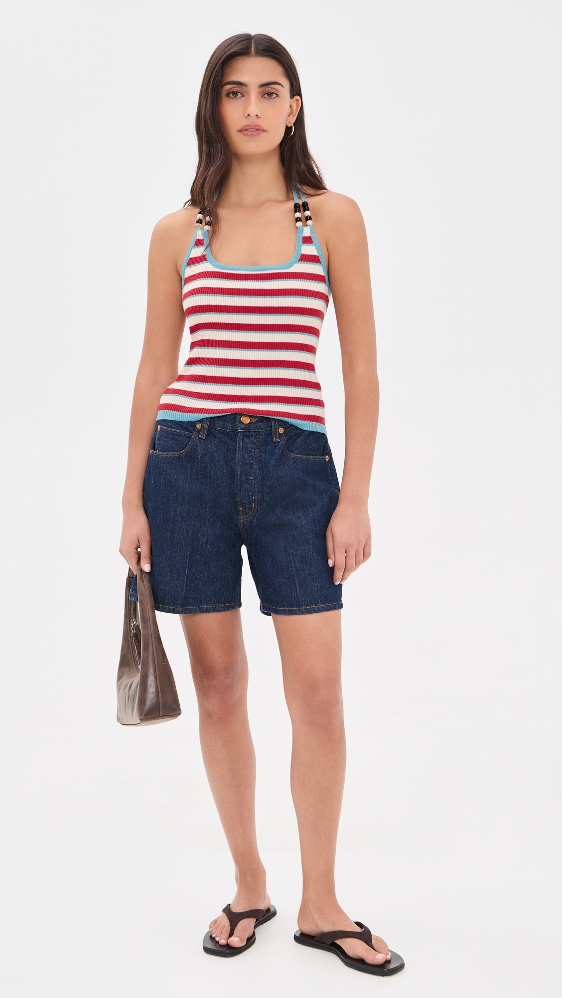 Striped Halter Top