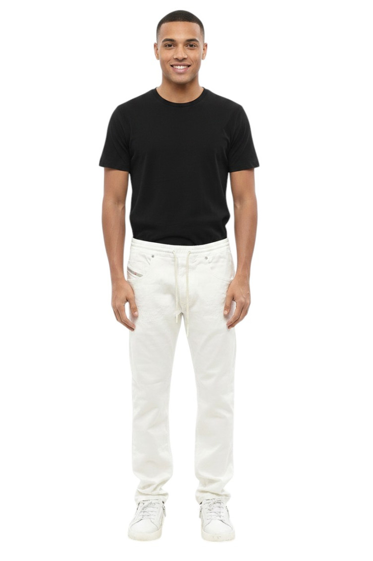 Tapered 2030 D-Krooley Joggjeans - Jeans - Man - White