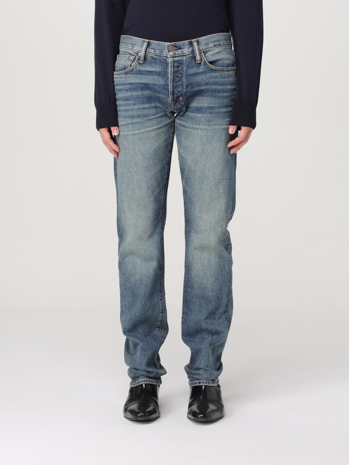 Slim-cut jeans - Blue