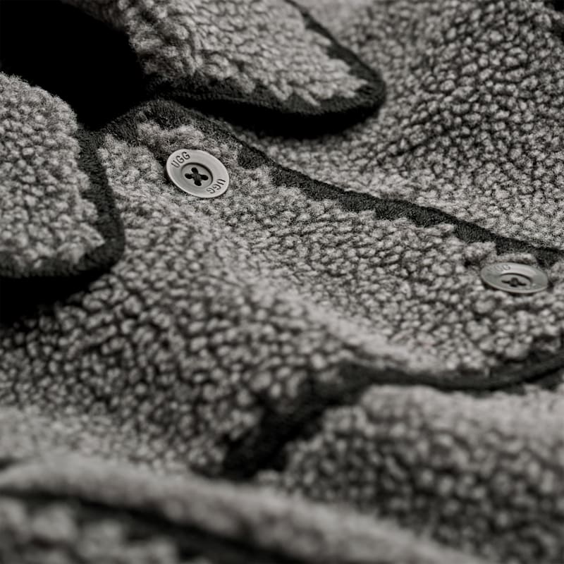 ® Women's Ellison ®fluff Shell Jacket Fleece/Recycled Materials in Charcoal Heather