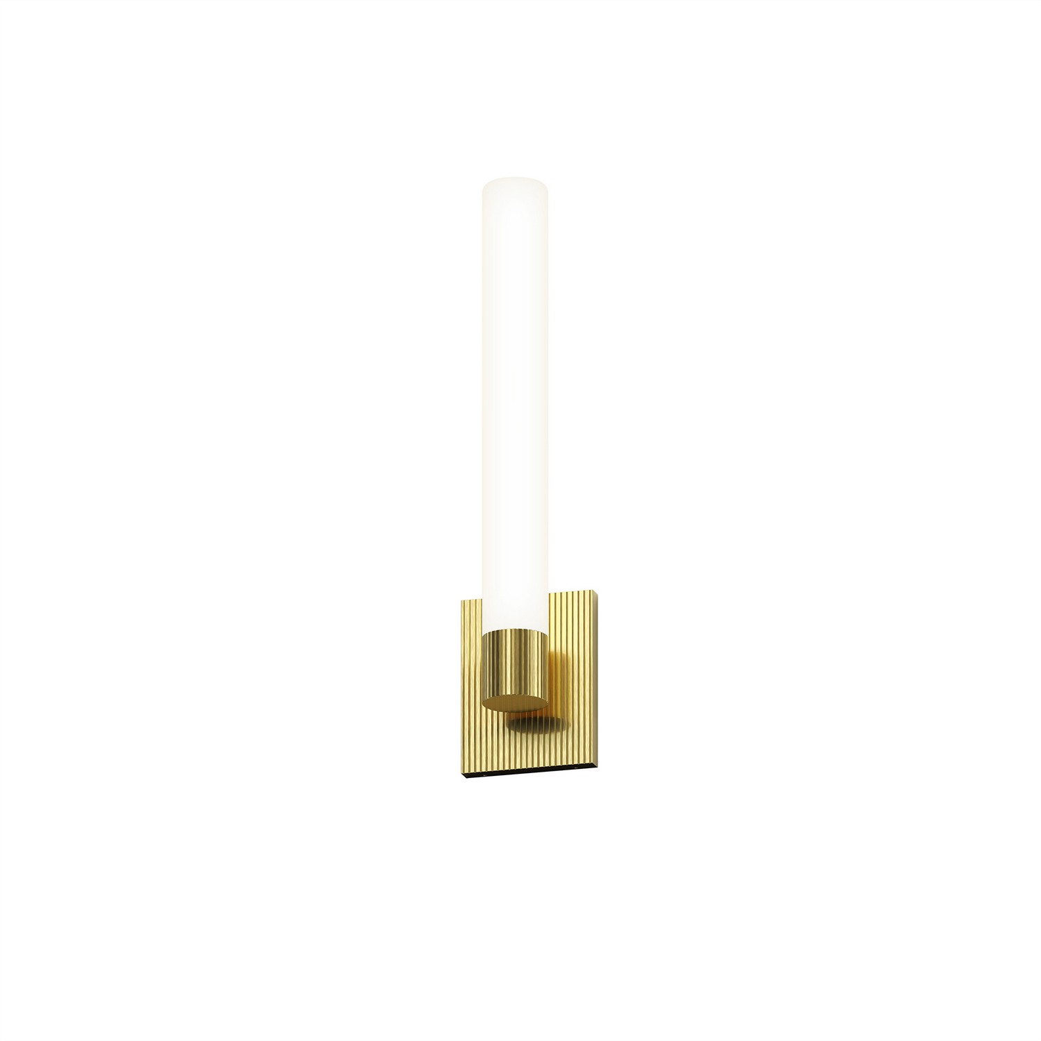 Satin Brass LED Wall Sconce from the Scepter Collection