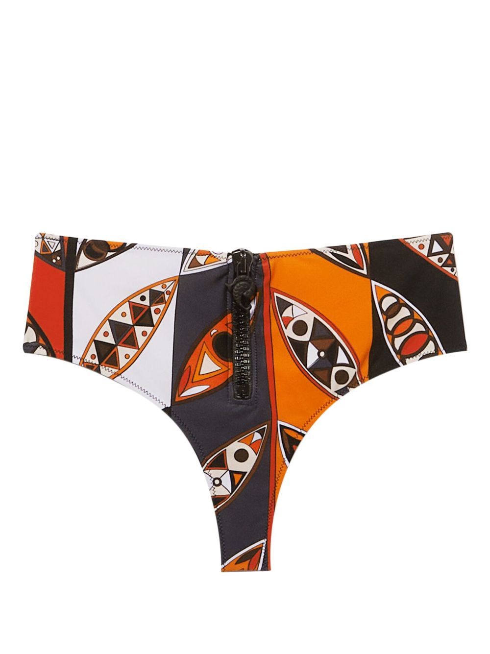 Graphic-print bikini bottoms - Multicolour