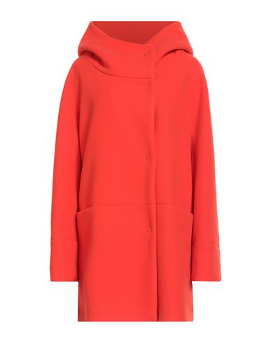Woman Coat Red Size 12 Polyester