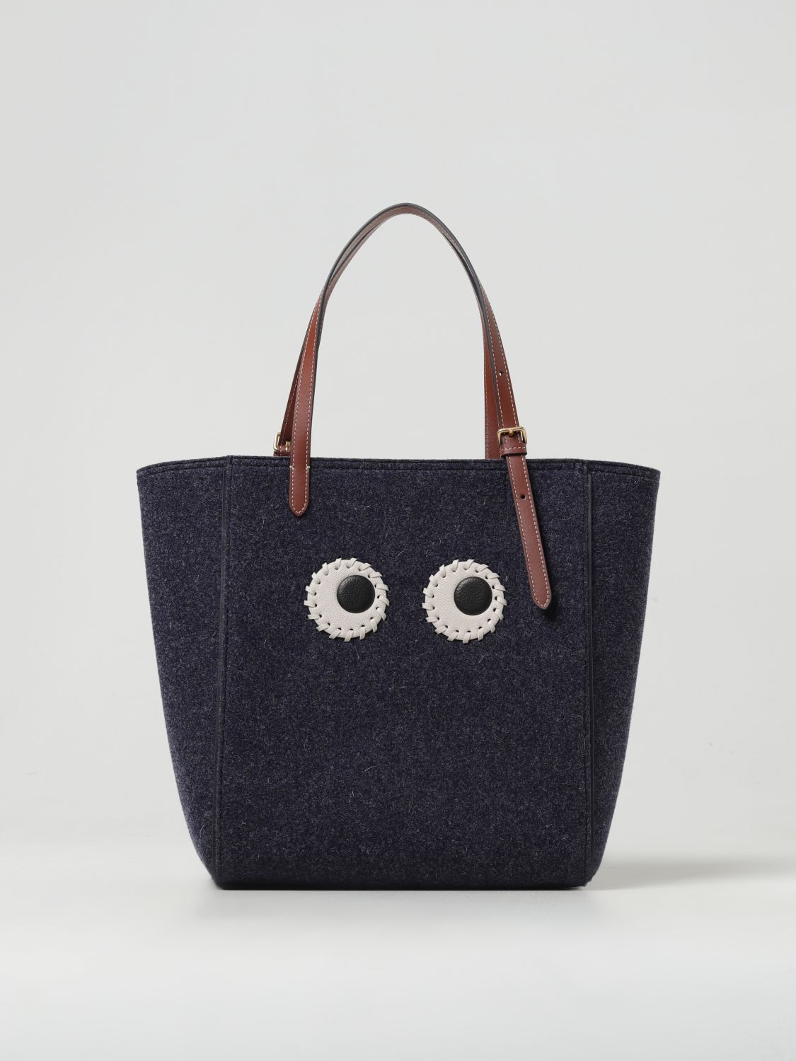 Small Eyes tote bag - Blue
