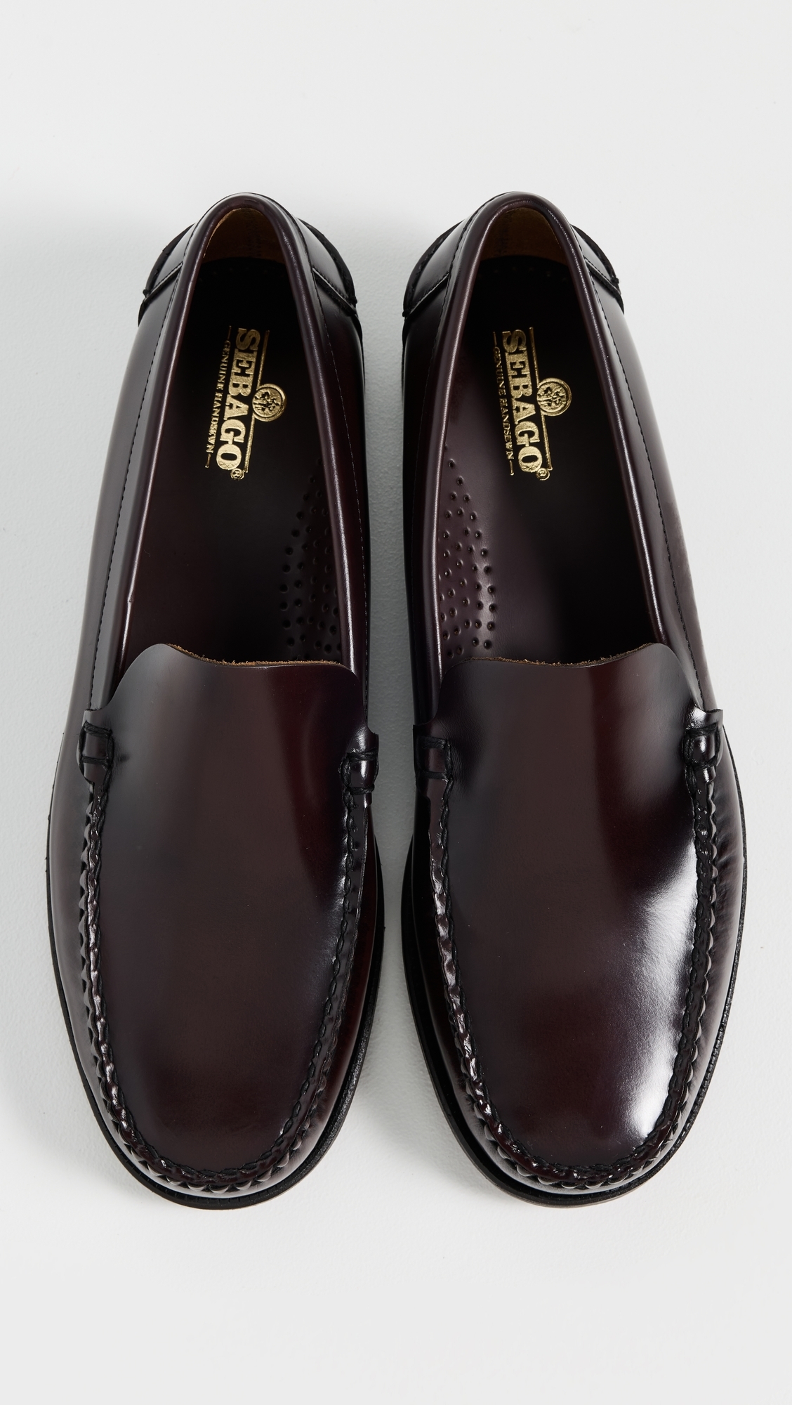 Frank Leather Loafers Brown Burgundy
