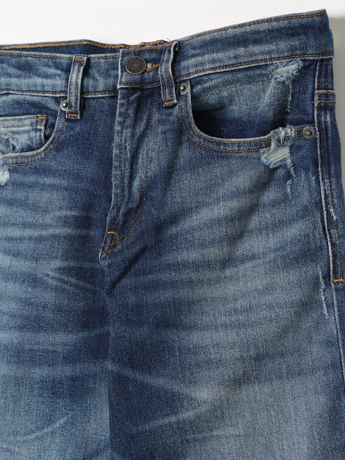 Pants Kids color Blue
