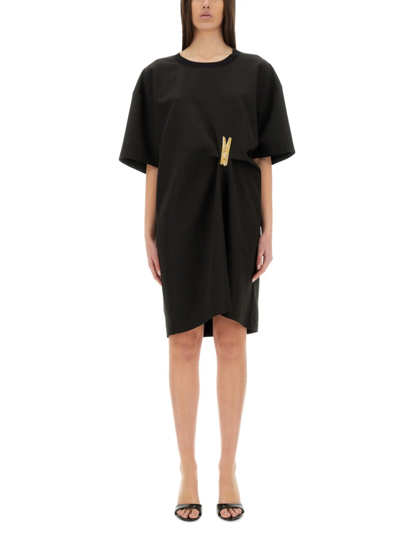 Moschino - embellishment detail urban dress oversize fit