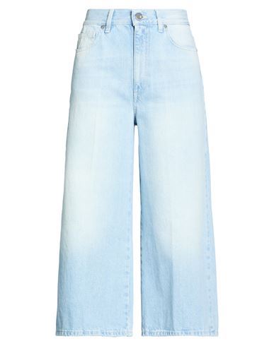 Woman Jeans Blue Size 28 Cotton