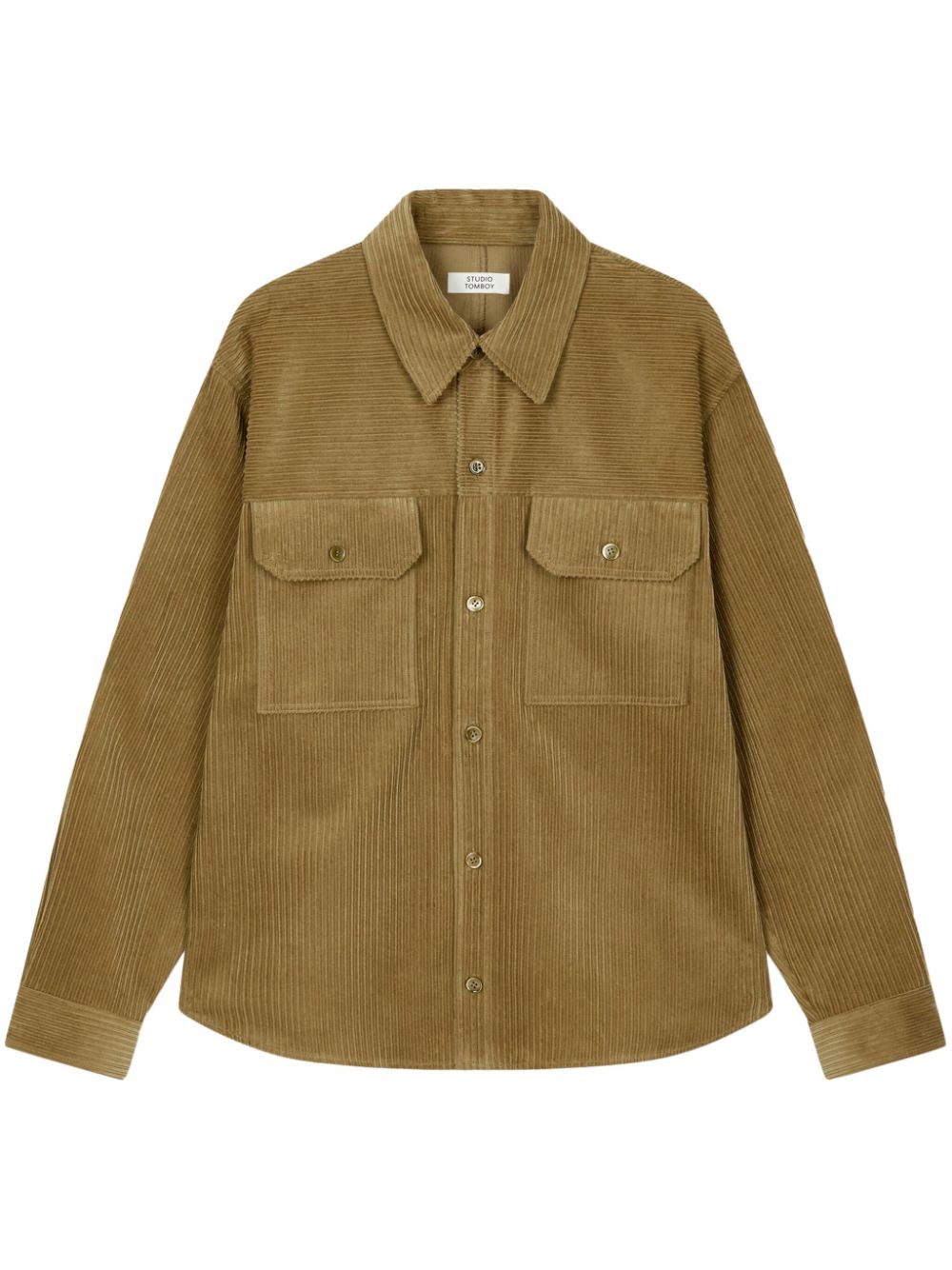 Corduroy shirt - Black