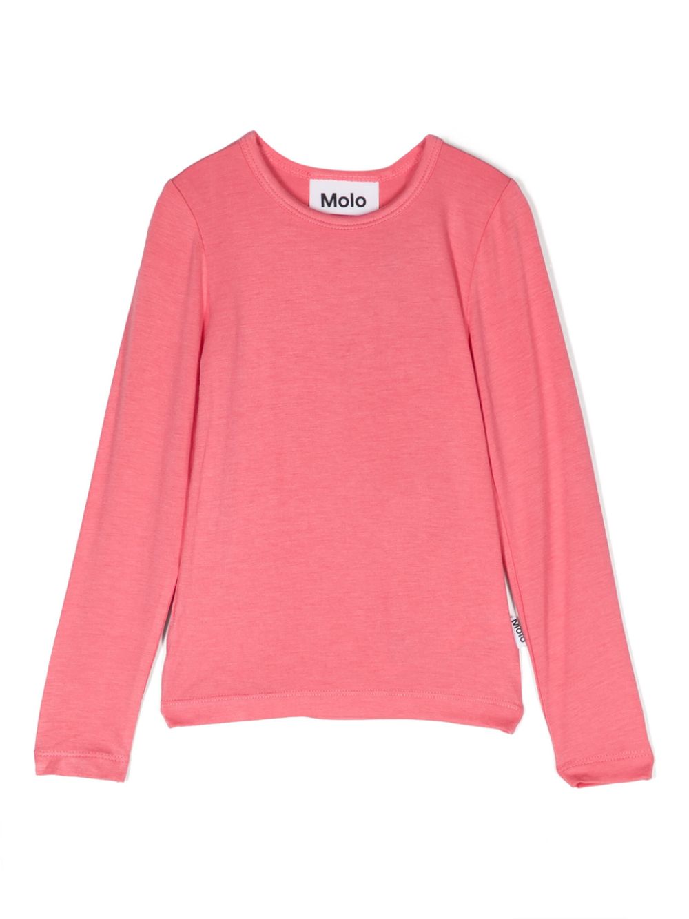 Ruana long-sleeve T-shirt - Pink