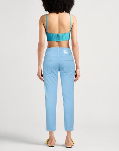 Woman Pants Pastel blue