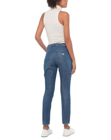 Woman Jeans Blue Size 26 Cotton, Lyocell