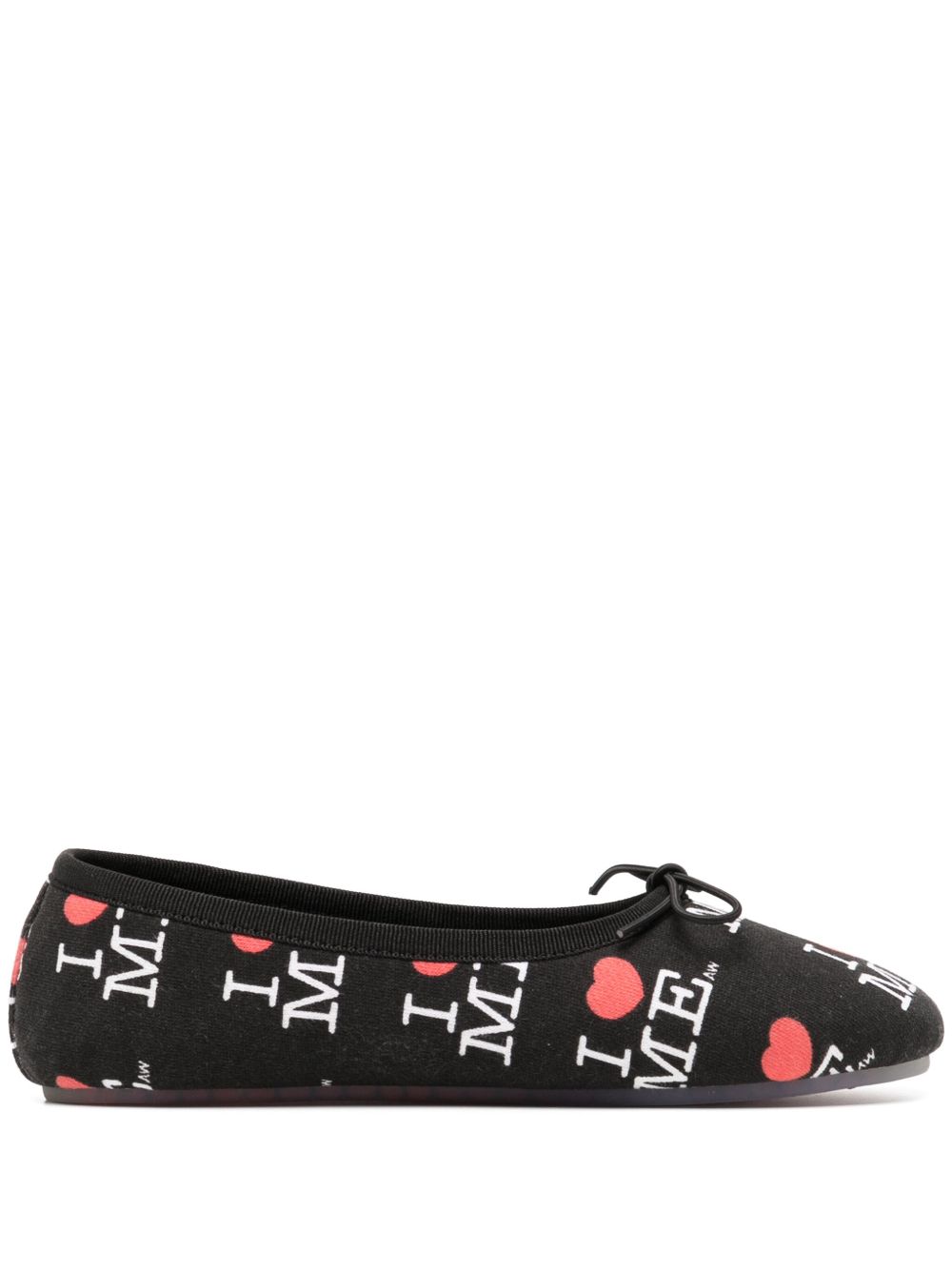 Ashley Williams I Heart Me Melody ballerina shoes - Black