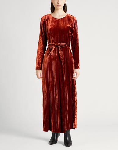 Forte_forte Woman Maxi dress Rust Size 1 Viscose, Polyamide