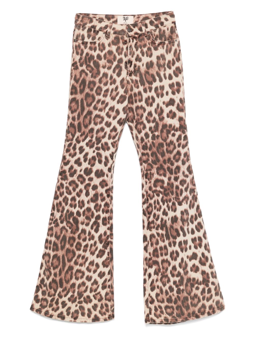 Leopard jeans - Brown