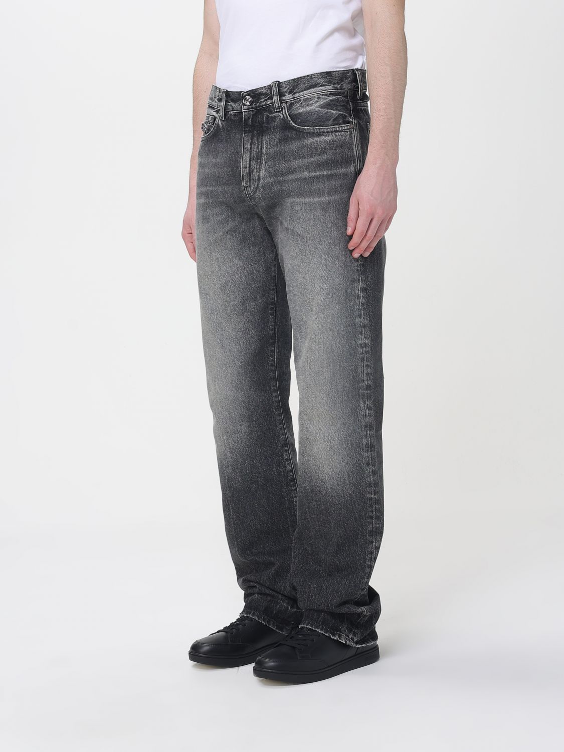 Jeans Men color Grey