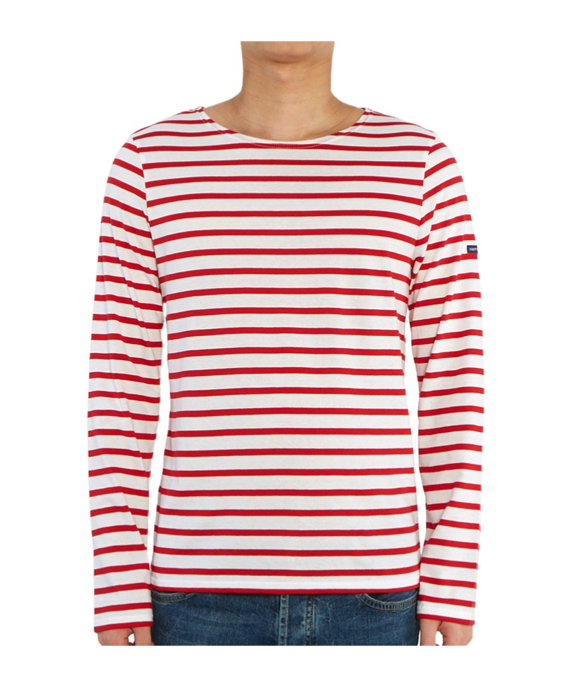 Striped graphic T-shirt