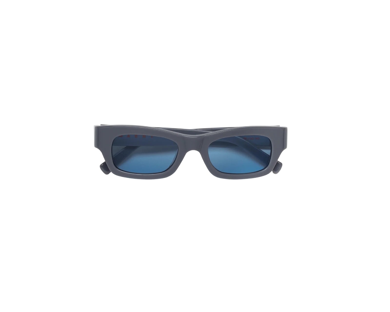 Marni Unisex Marni EWC Haicli Grey Sunglasses Acetate Grey Light blue Squared