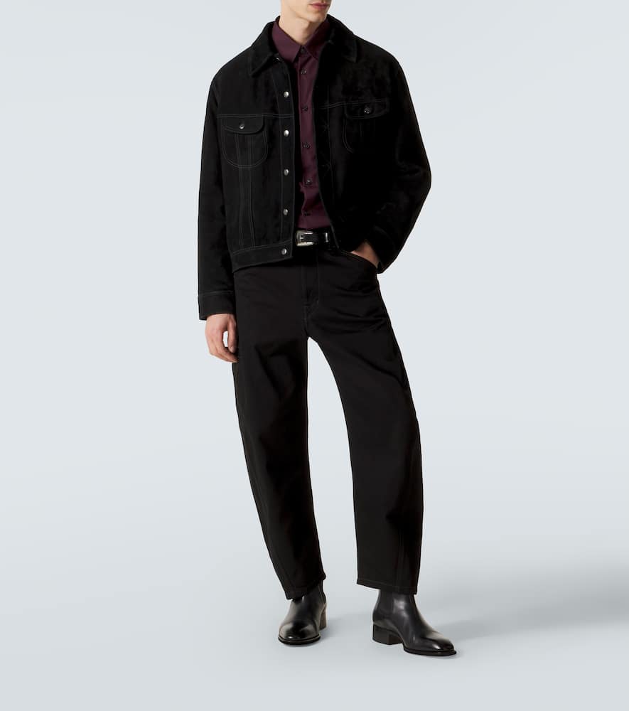 Barrel-leg jeans