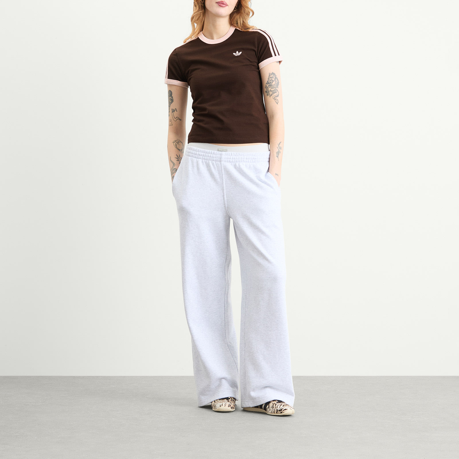 Women's 3S T-Shirt in Aurora Coffee/Sandy Pink