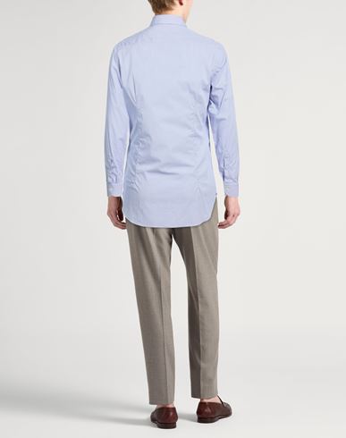 Man Shirt Blue Size 16 Cotton