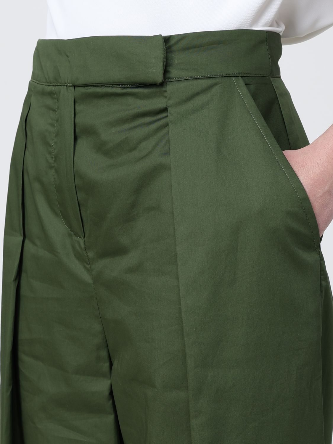 Pants Woman color Military