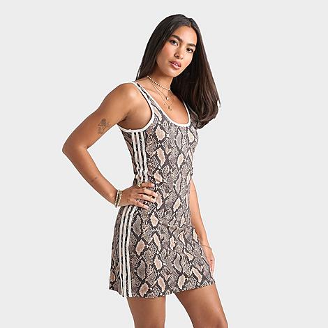 Women's Originals Snakeskin Print Mini Dress in Linen/Magic Beige