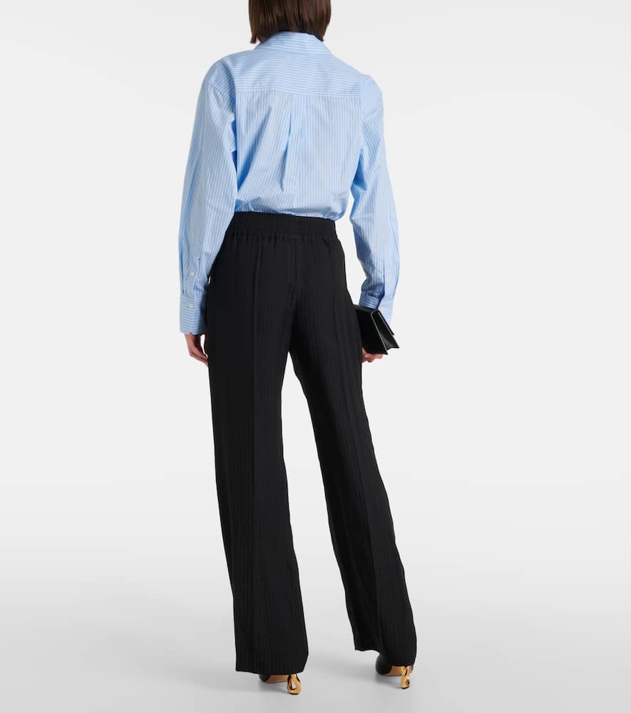 Gathered pajama pants