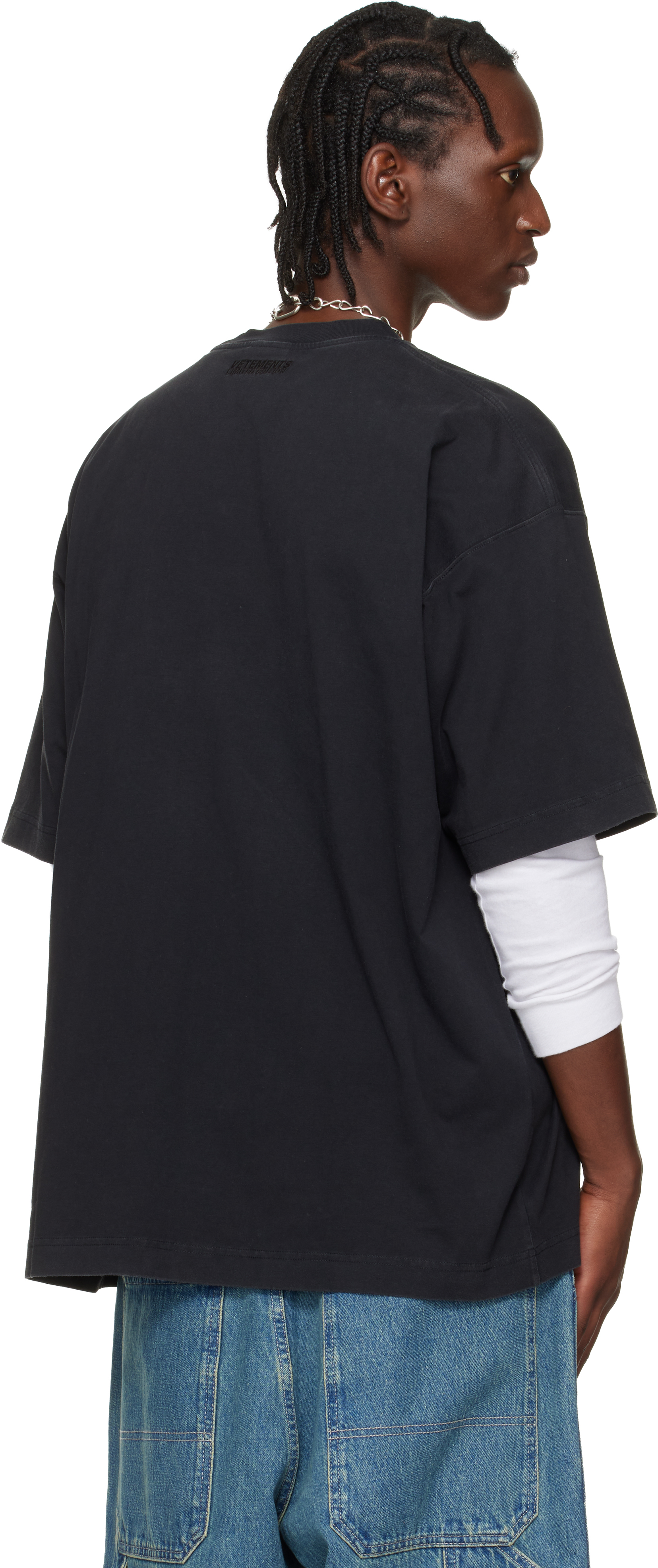 Black Iconic Logo T-shirt