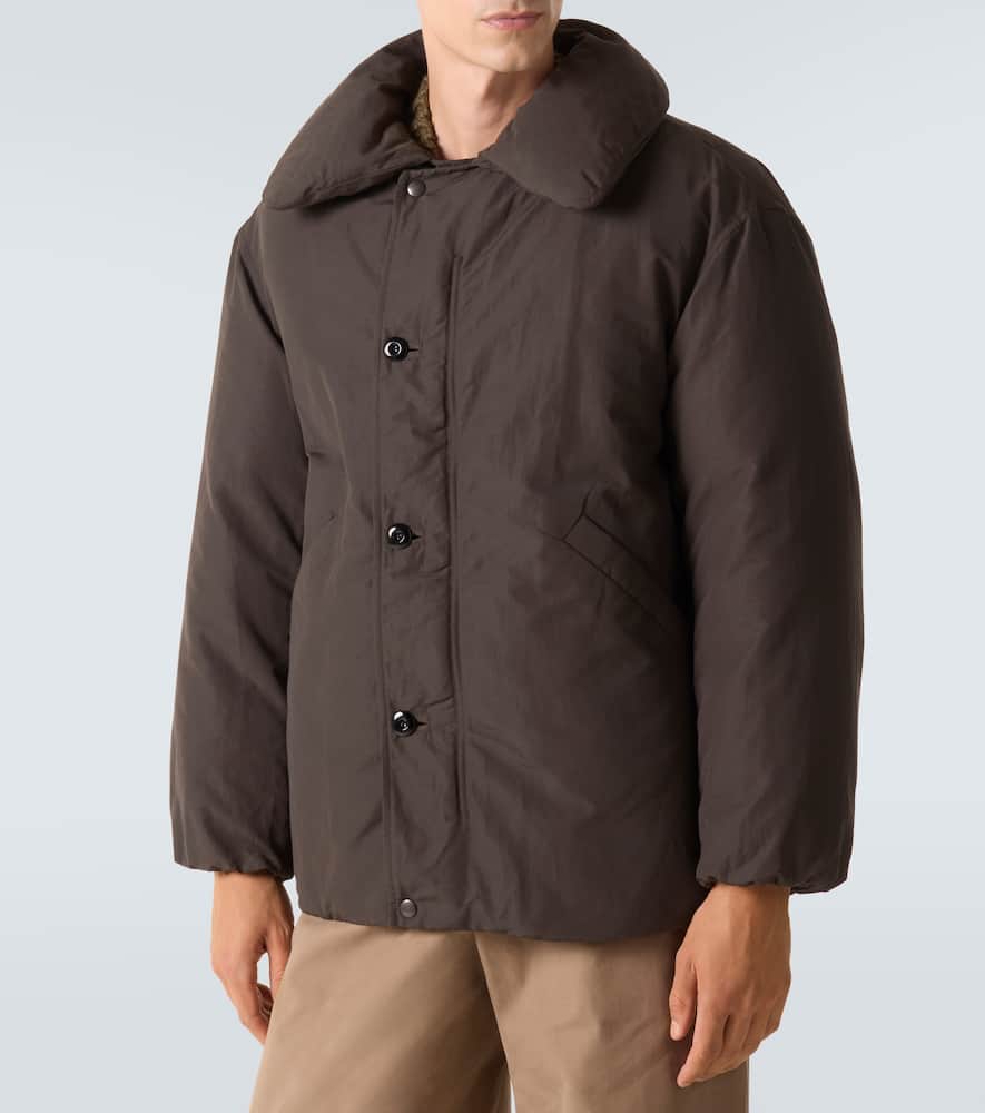 Oversized down jacket