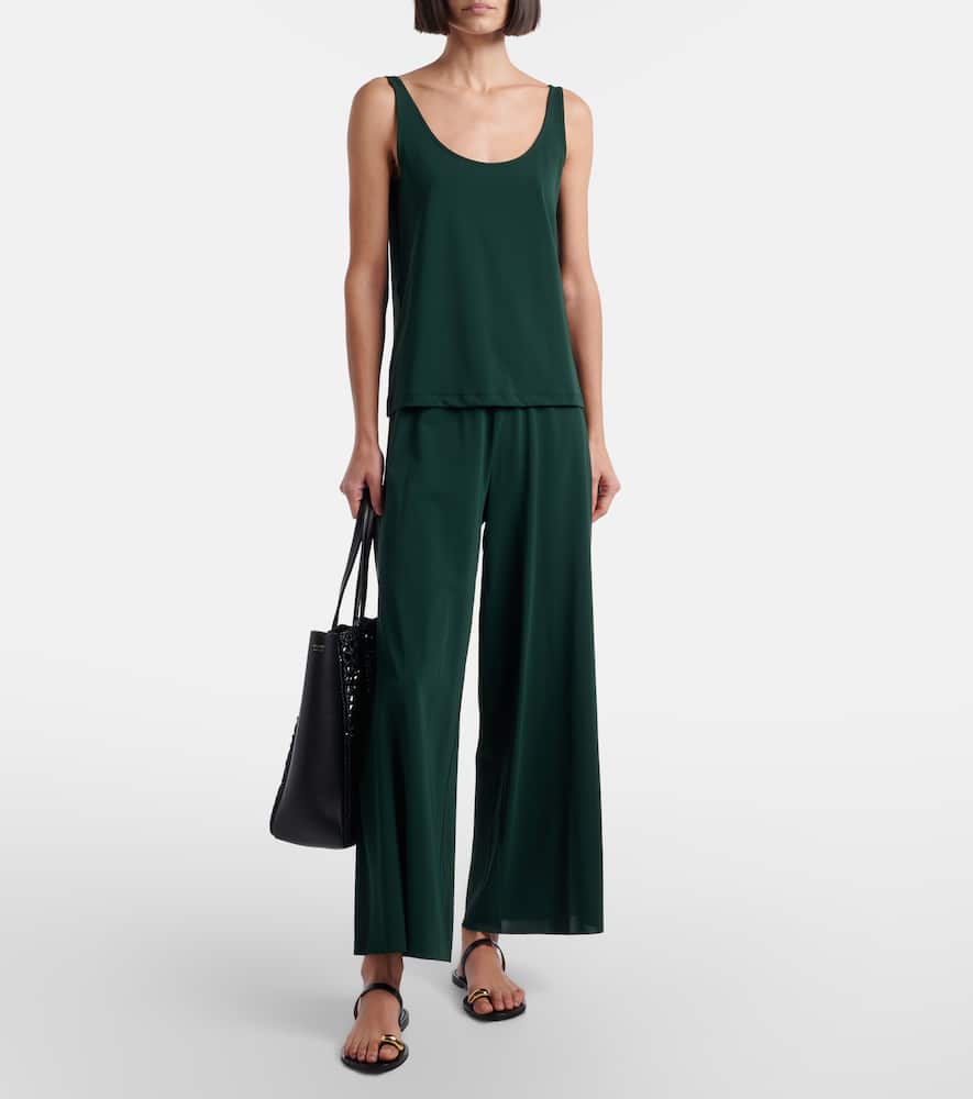 Zélie jersey wide-leg pants