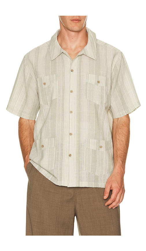 STAN RAY Mexicali Short Sleeve Shirt in Green. L. Also in M, S, XL/1X