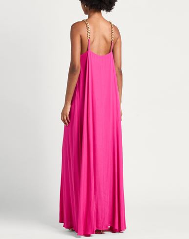 Woman Maxi dress Fuchsia Size 4 Rayon