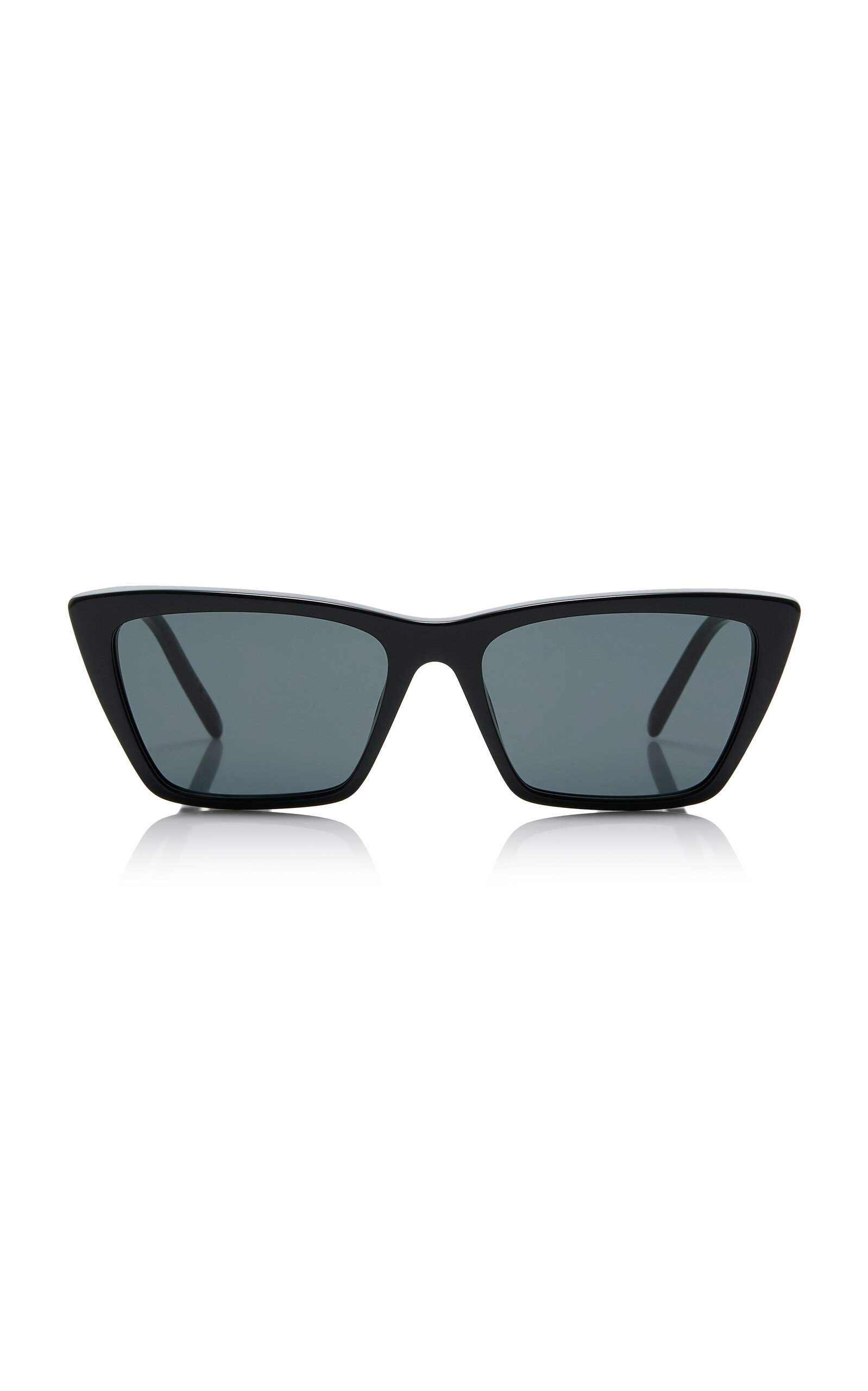 Mica Thin Cat-Eye Acetate Sunglasses