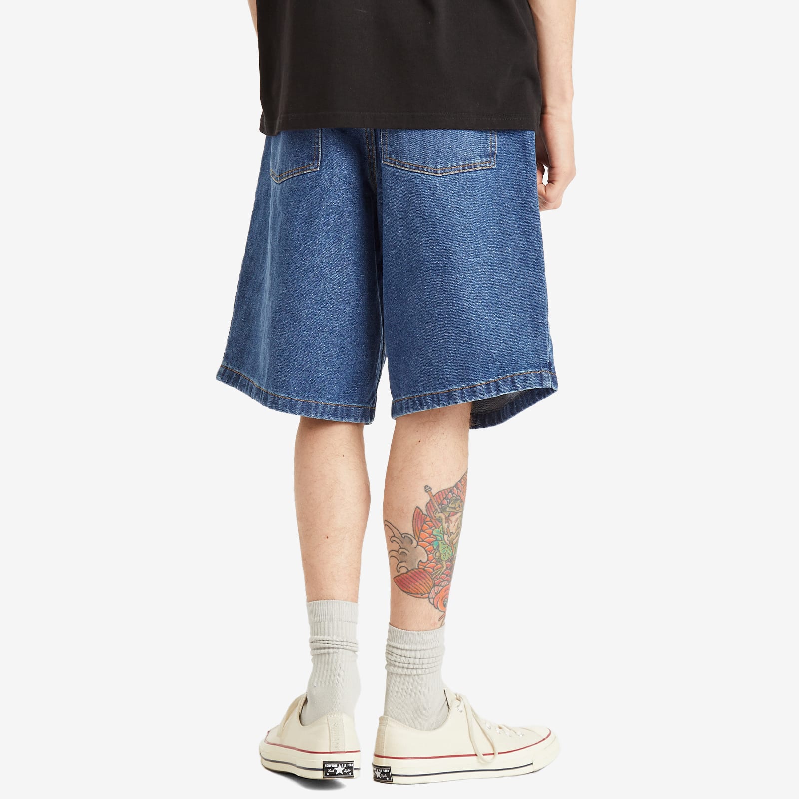 Polar Skate Co. Men's Big Boy Shorts in Dark Blue