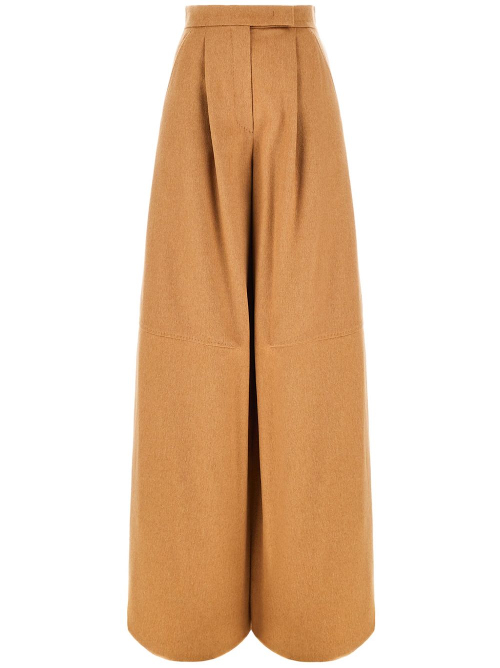 Camel wool trousers - Neutrals