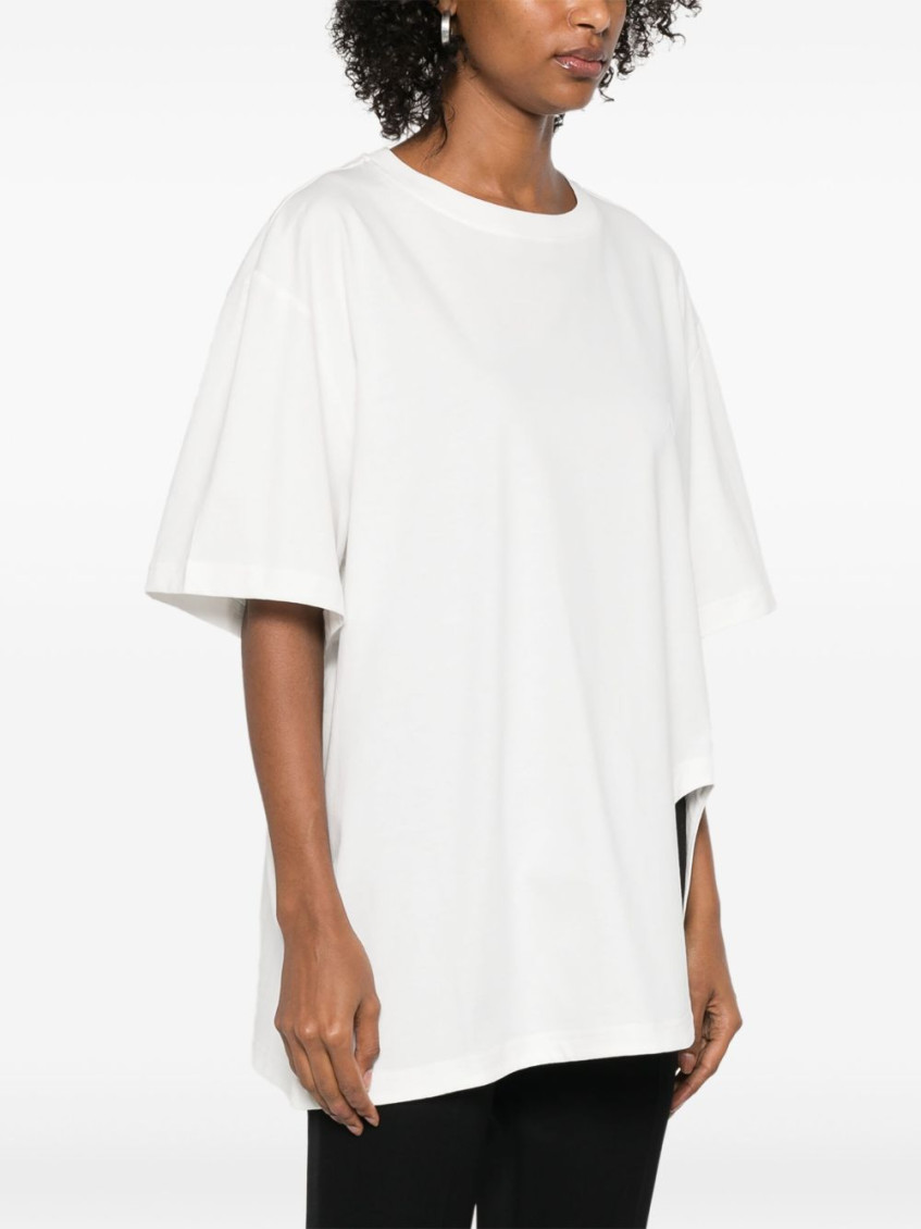 White Crewneck Logo T-Shirt