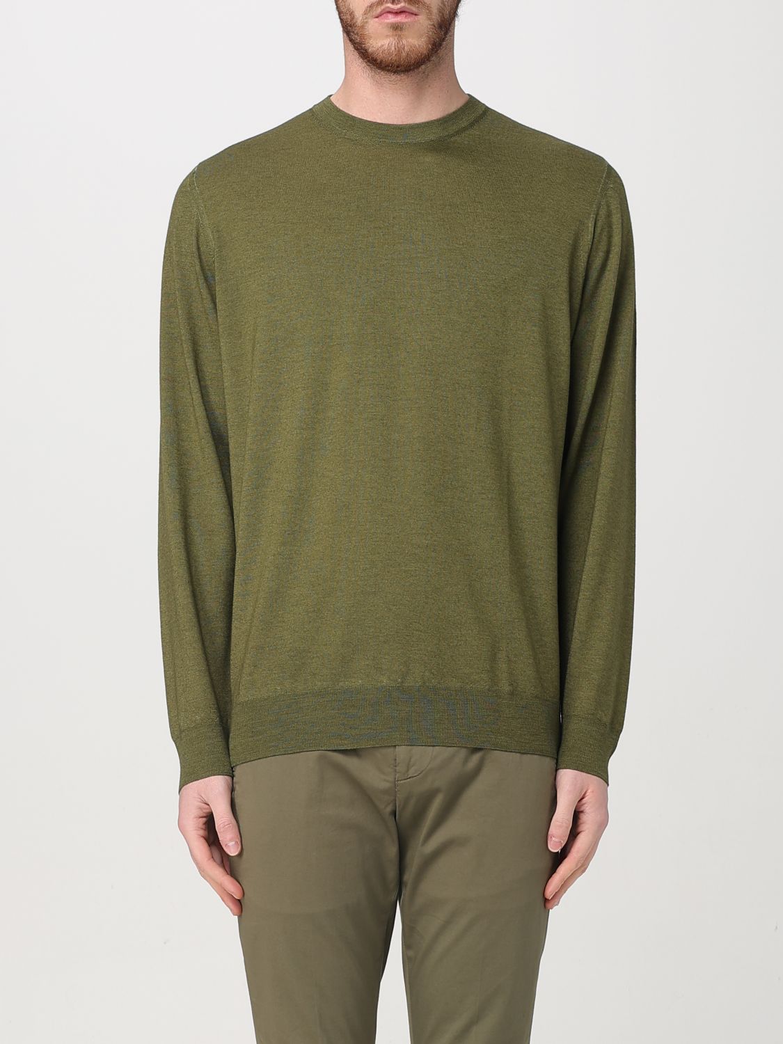 Sweater Men color Military