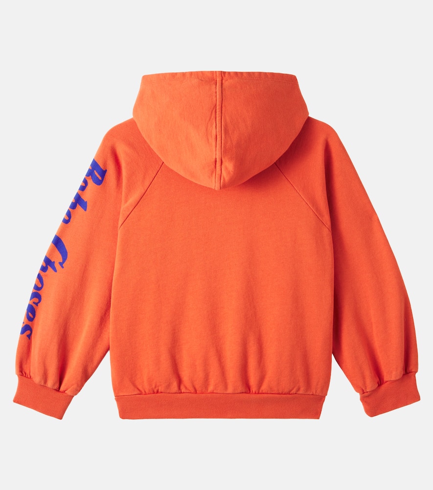 Cotton jersey hoodie