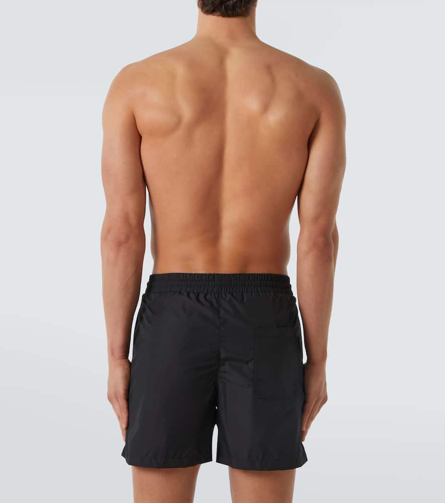 Gucci Logo poplin swim trunks