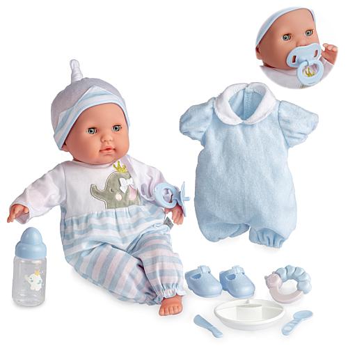 "Berenguer Boutique 15"" Soft Body Boy Baby Doll Gift Set"