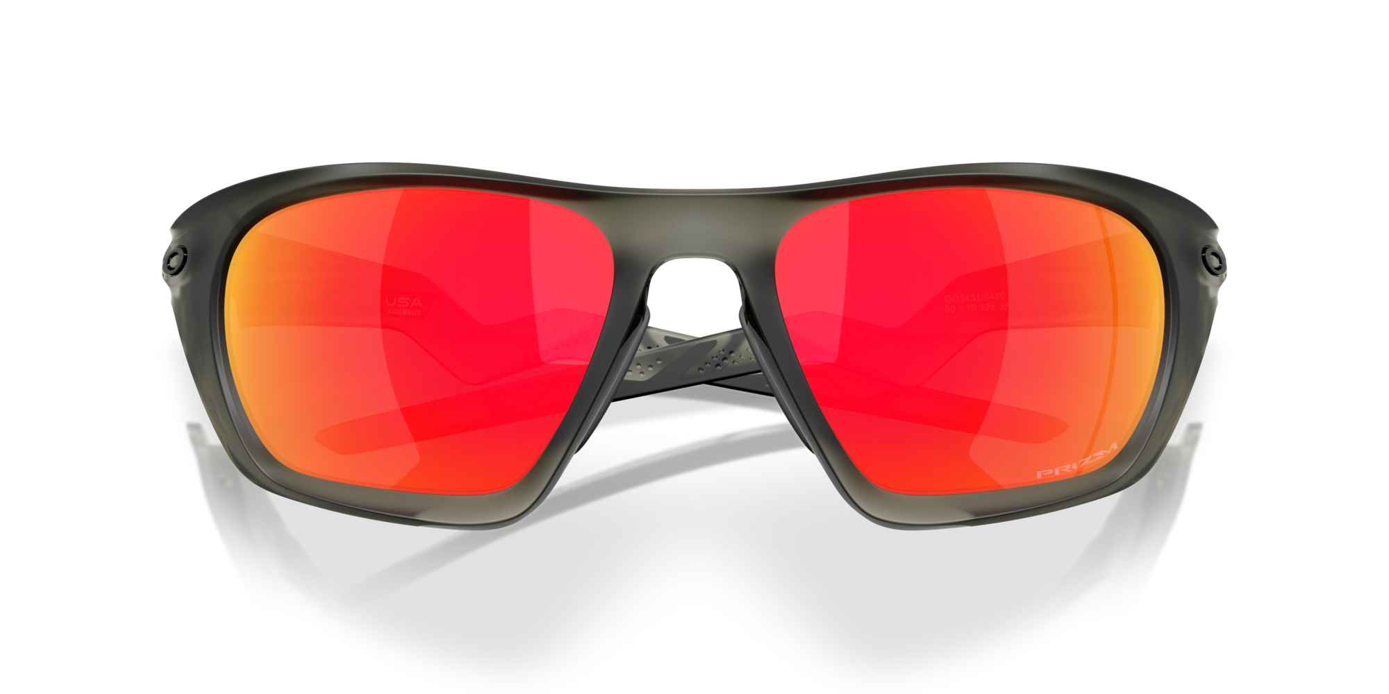 Oakley Man Oakley OO9431 LATERALIS 943104 Sunglasses O_matter Green Red Squared Norma